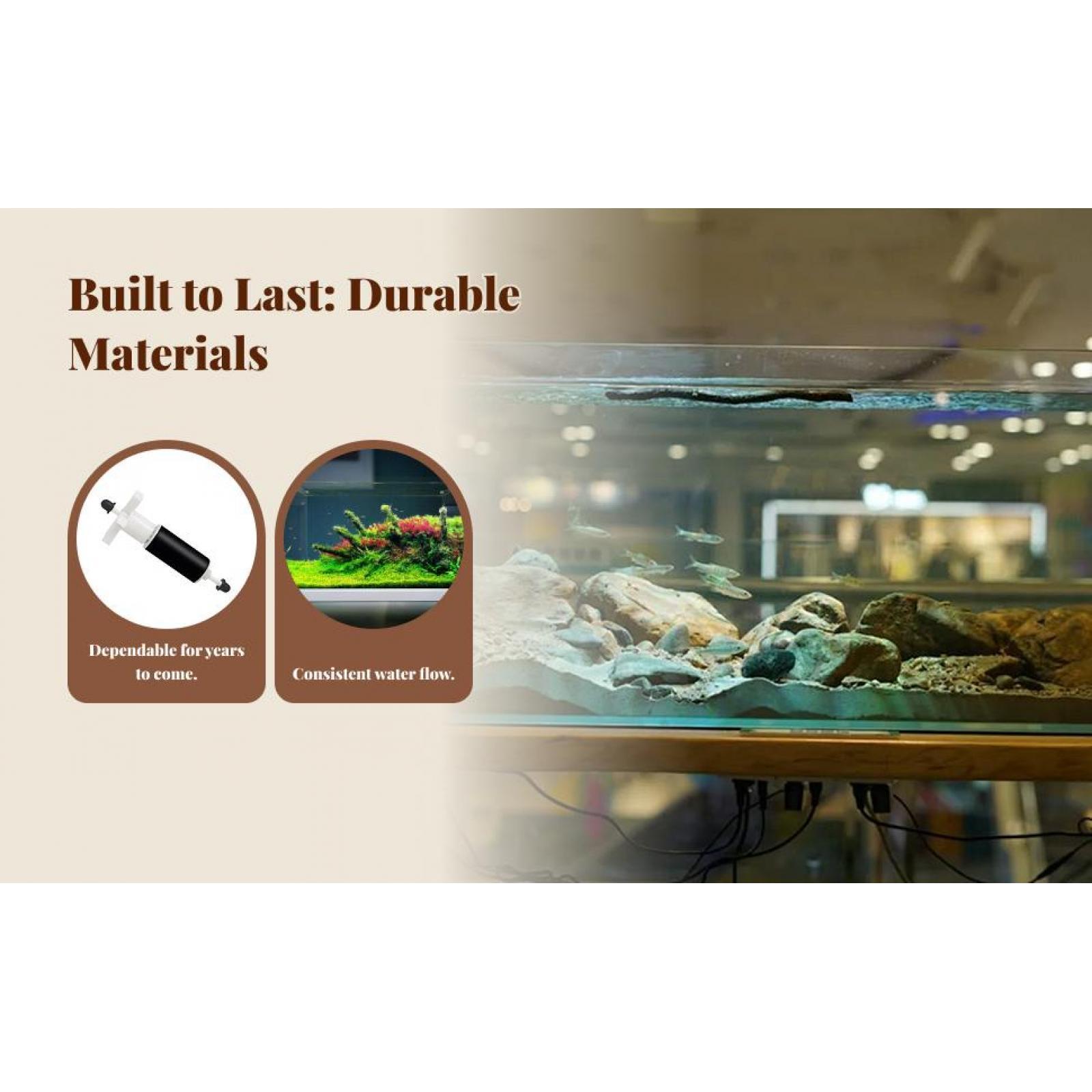 Aquarium Fish Low Maintenance - Turbine de remplacement pour pompe de