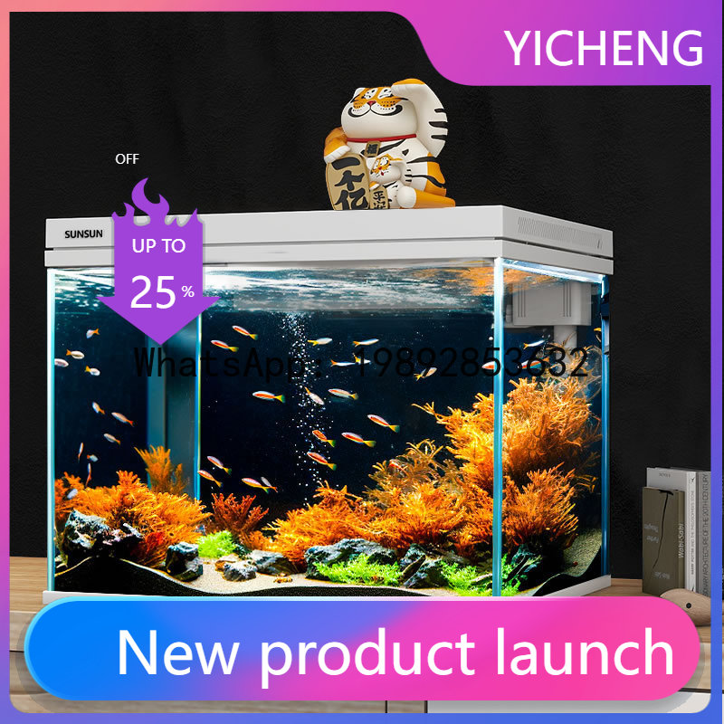 Aquarium Fish Low Maintenance - Aquarium ultra-transparent - aquarium auto-circulant pour