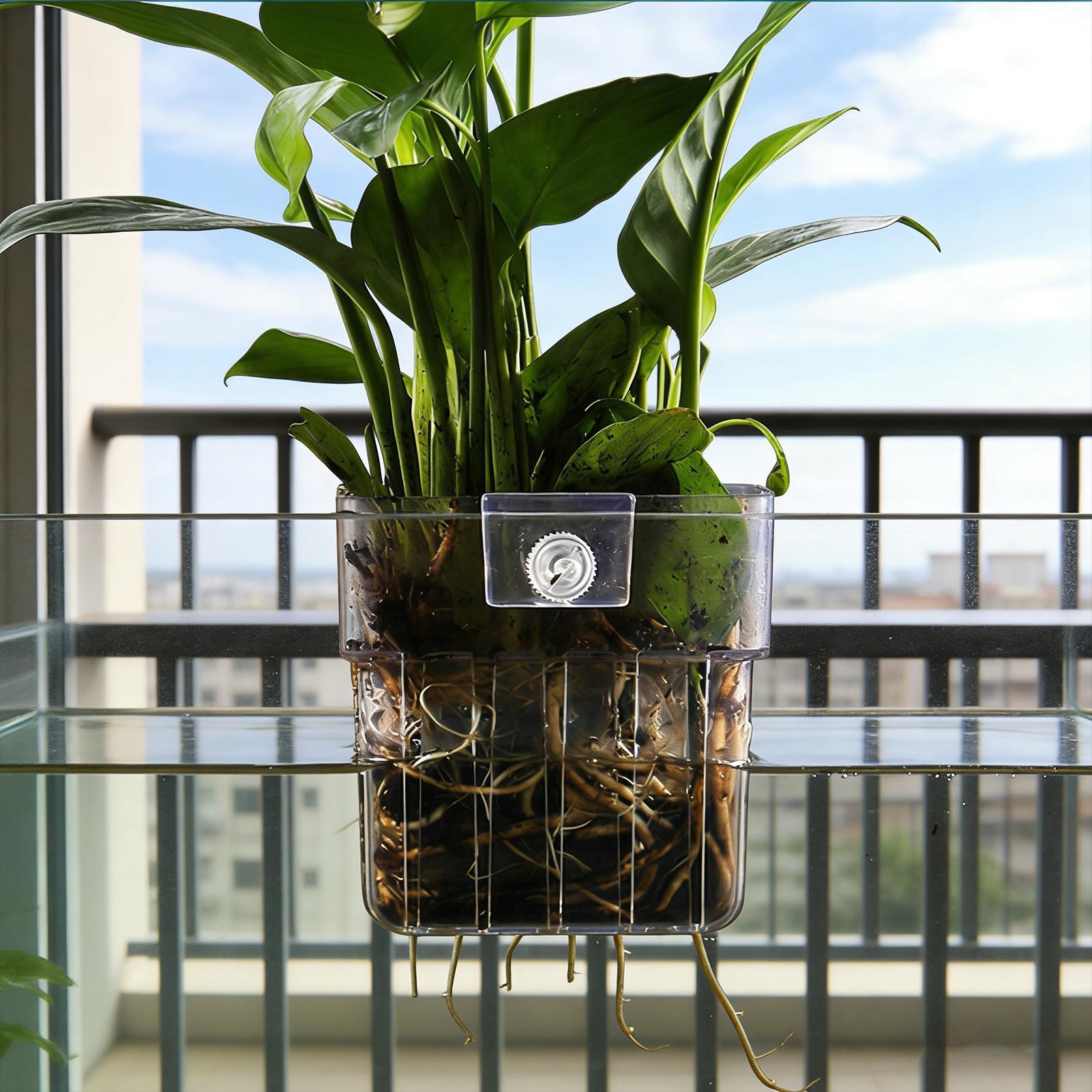 Pot transparent suspendu pour  - Aquarium Fish Names avis et prix