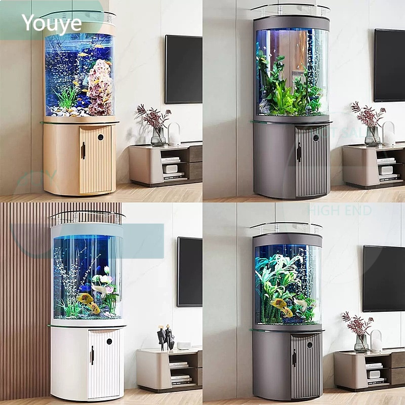 Aquarium de bureau ZL semi-cir - Aquarium Fish Low Maintenance avis et prix