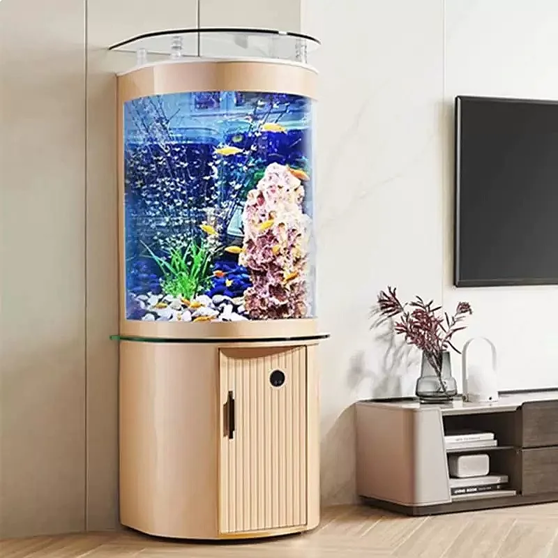 Aquarium de bureau ZL semi-cir - Aquarium Fish Low Maintenance avis et prix