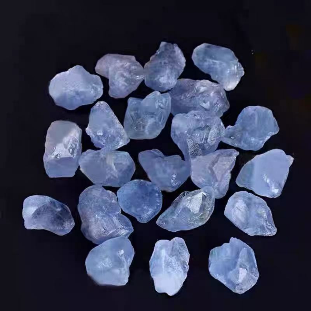 Pierre brute de célestite bleu - Aquarium Fish Names avis et prix