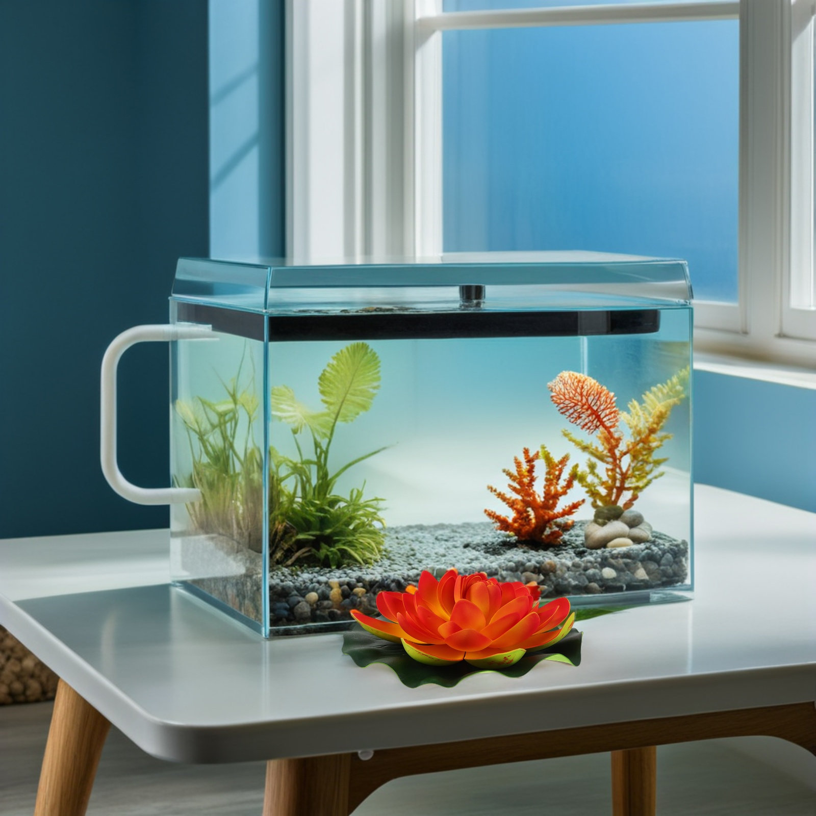3 Fleurs de Lotus Artificielle - Aquarium Fish Low Maintenance avis et prix
