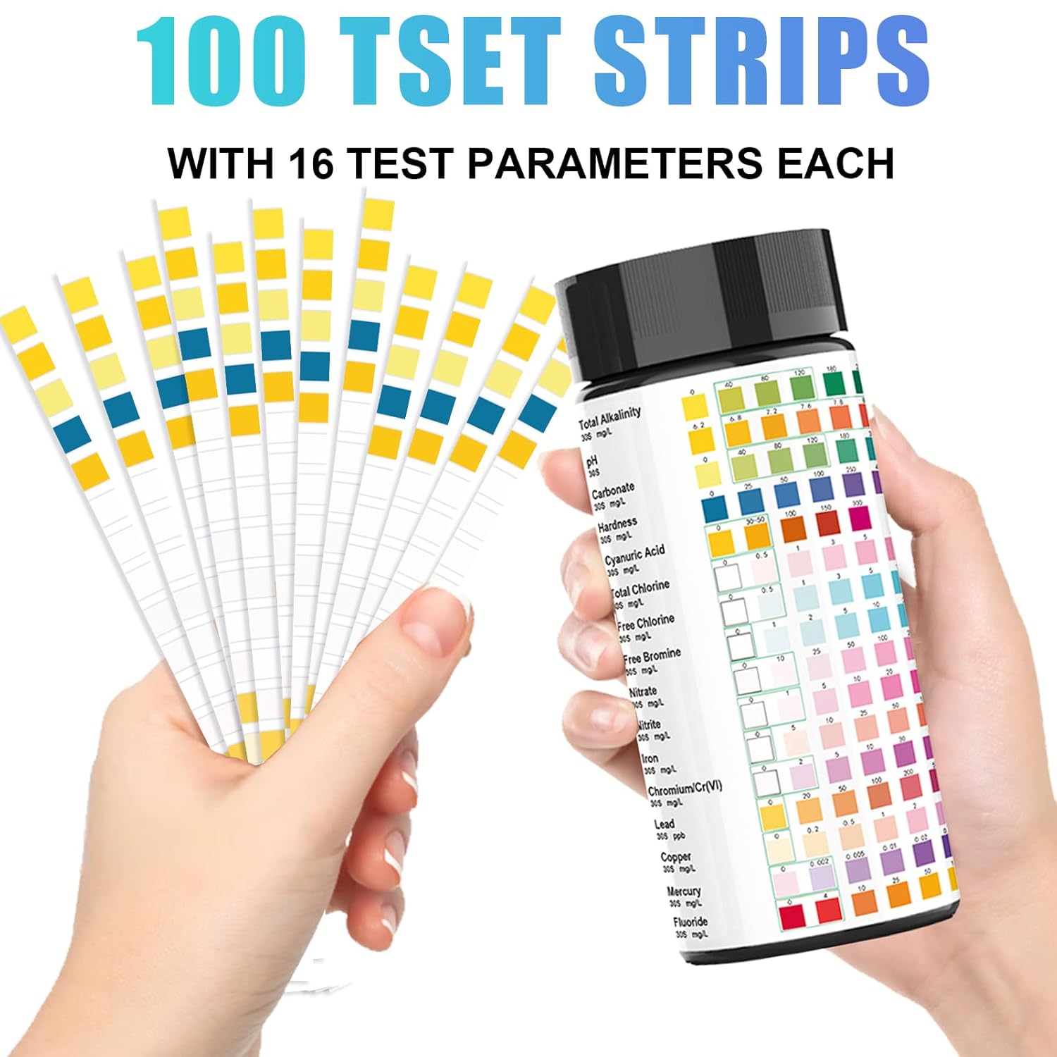 Kit de 100 bandelettes de test - Aquarium Test Kit avis et prix