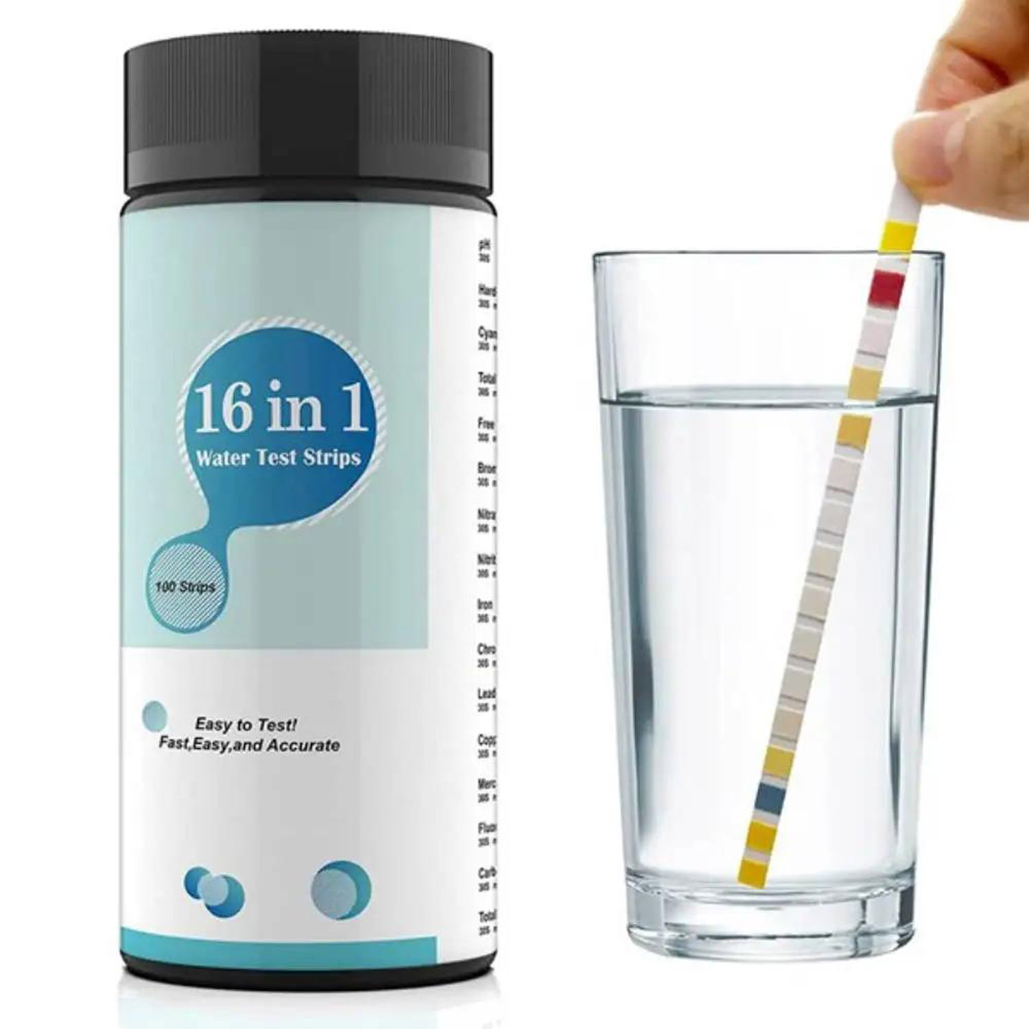 Kit de 100 bandelettes de test - Aquarium Test Kit avis et prix